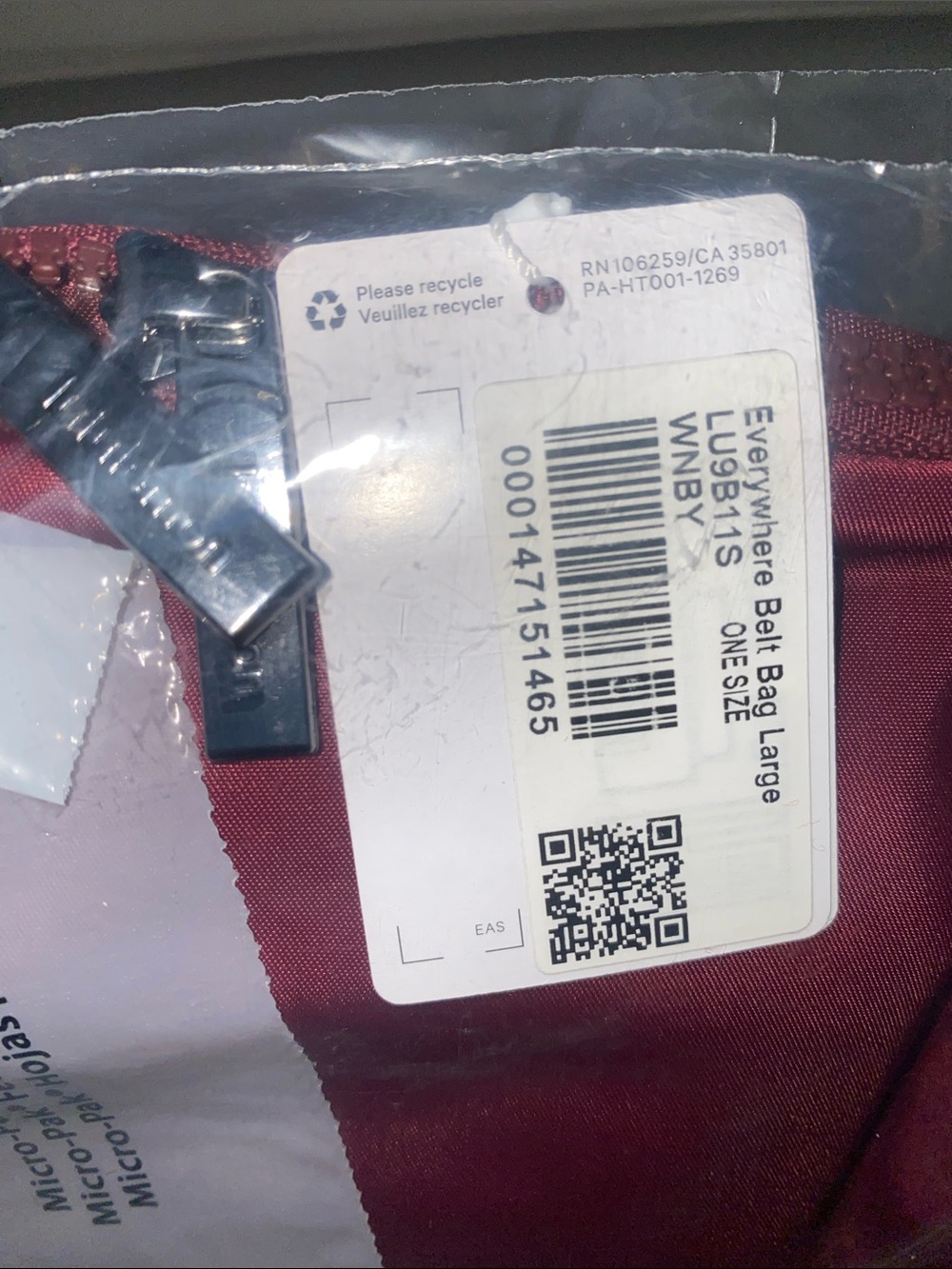 lululemon athletica everywhere belt bag - Picture 4 of 10